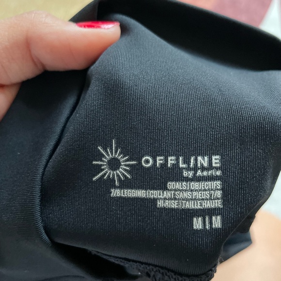 Aerie Black Leggings - Picture 3 of 4